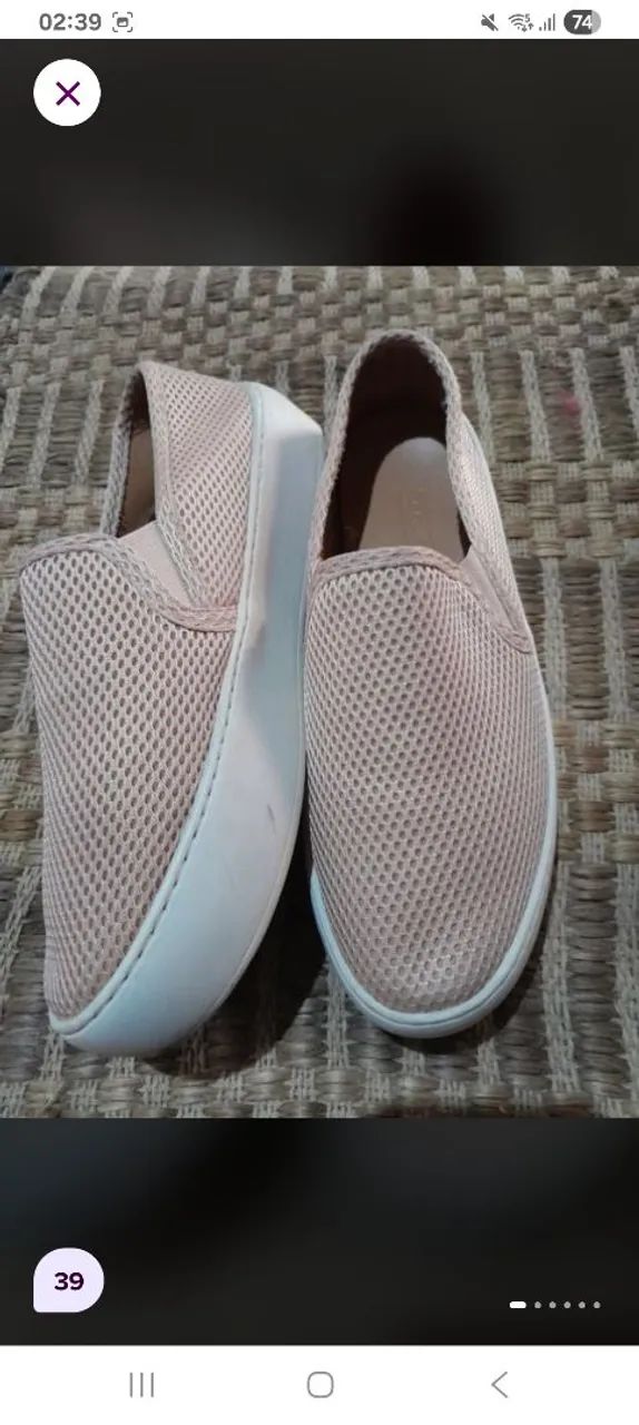 Tênis slip da corello tam 38 Calçados Vila Iório, São Paulo