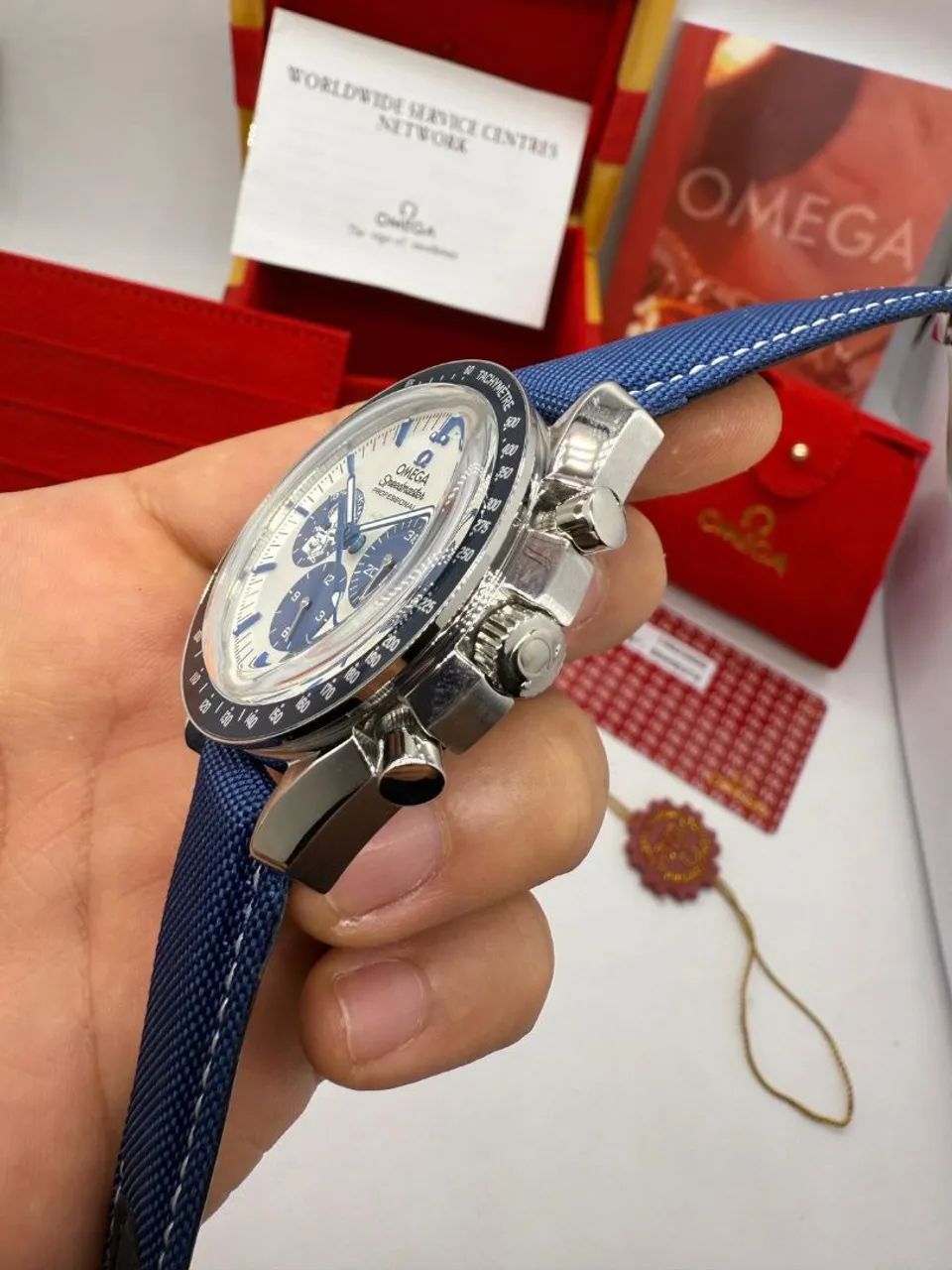 Relógio Estilo Omega Snoopy em Aço Inoxidável 904L - Foto 3