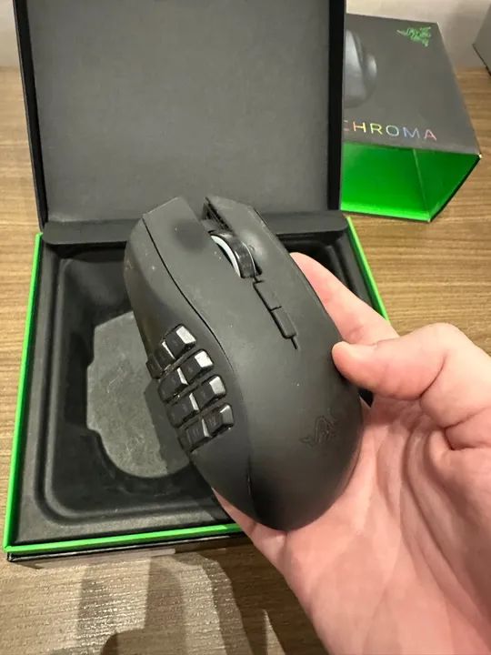 Mouse Razer Naga Epic Chroma - No Estado - Leia - Foto 3