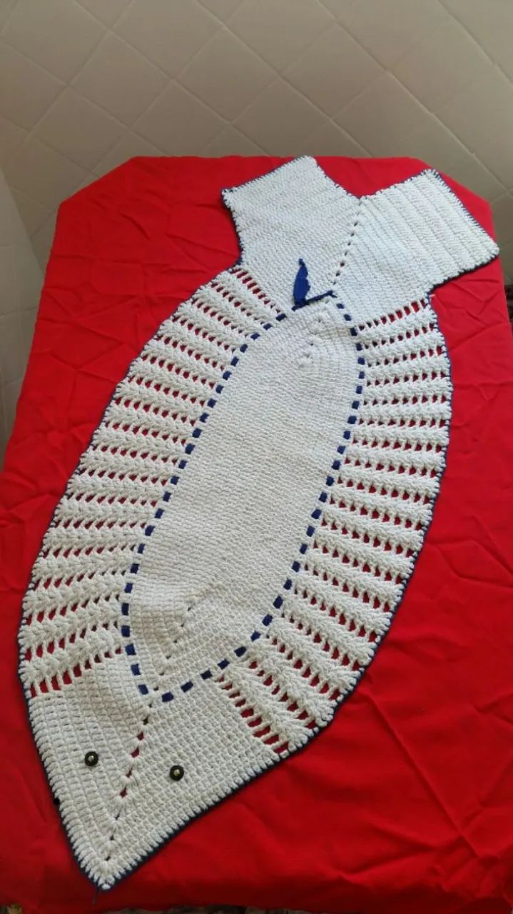 Caminho de Mesa/Tapete de Crochê Artesanal - Foto 3