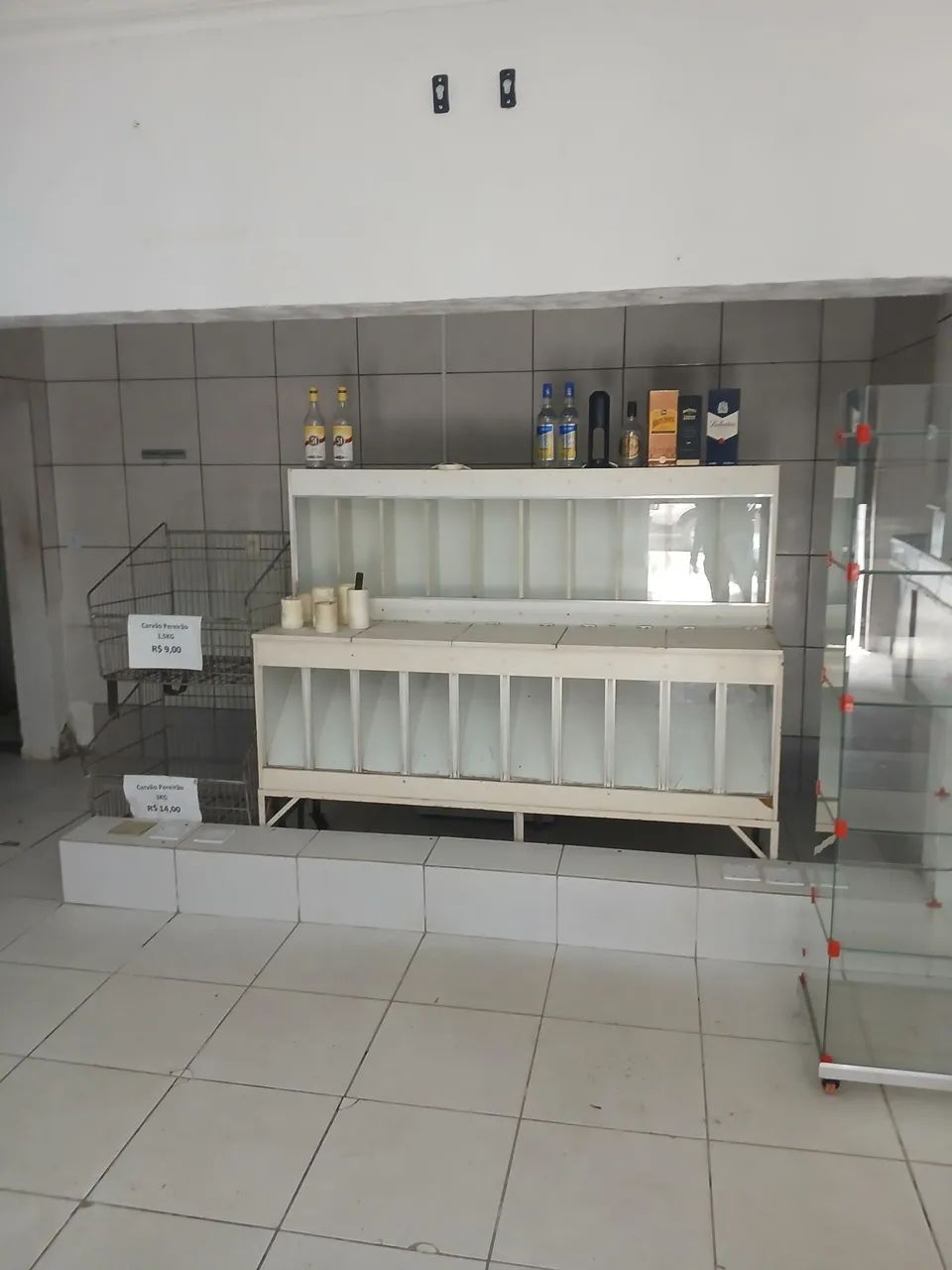 Balcão para ração 