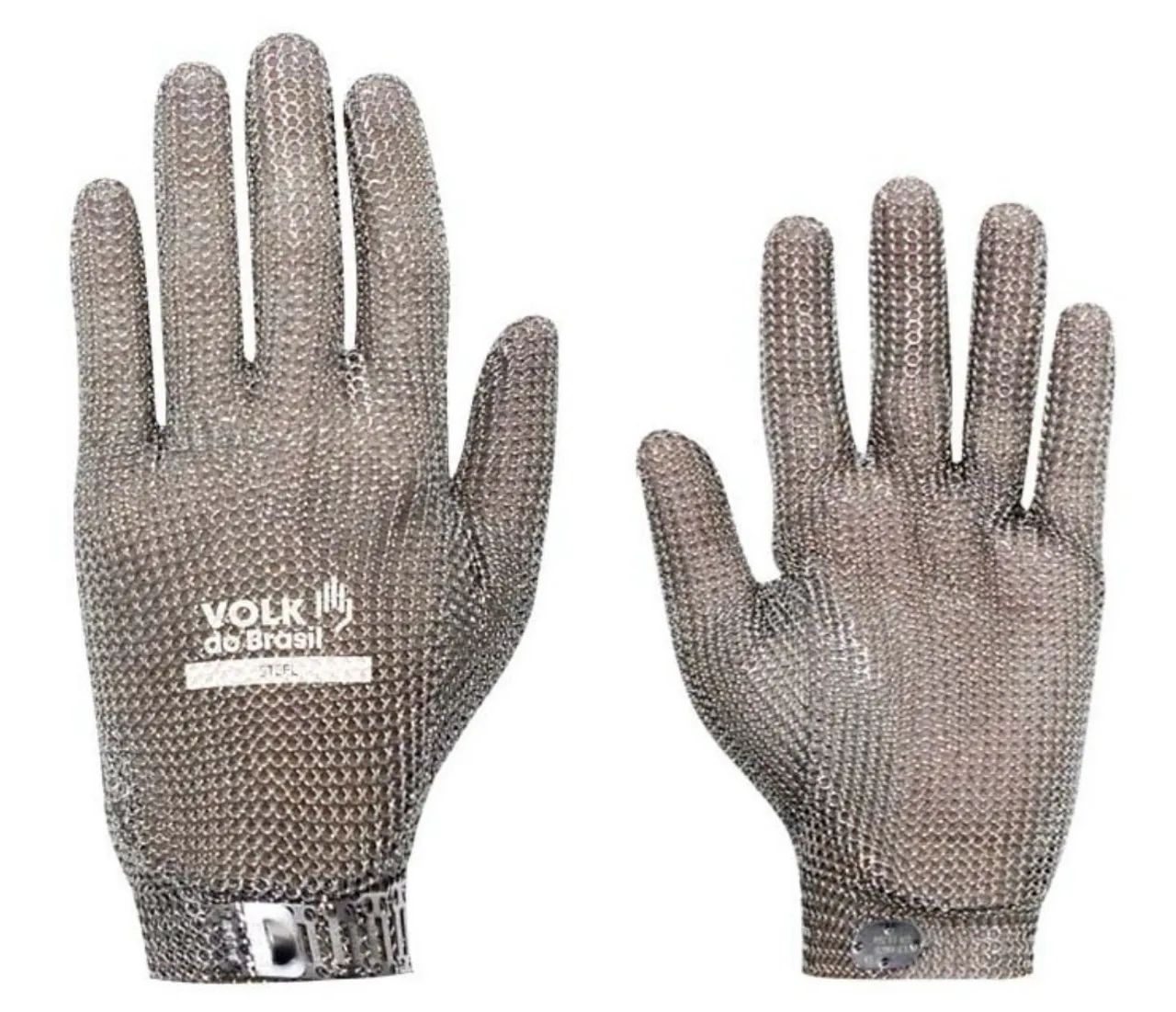 Luvas de aço inox Volk (cozinha e açougue)