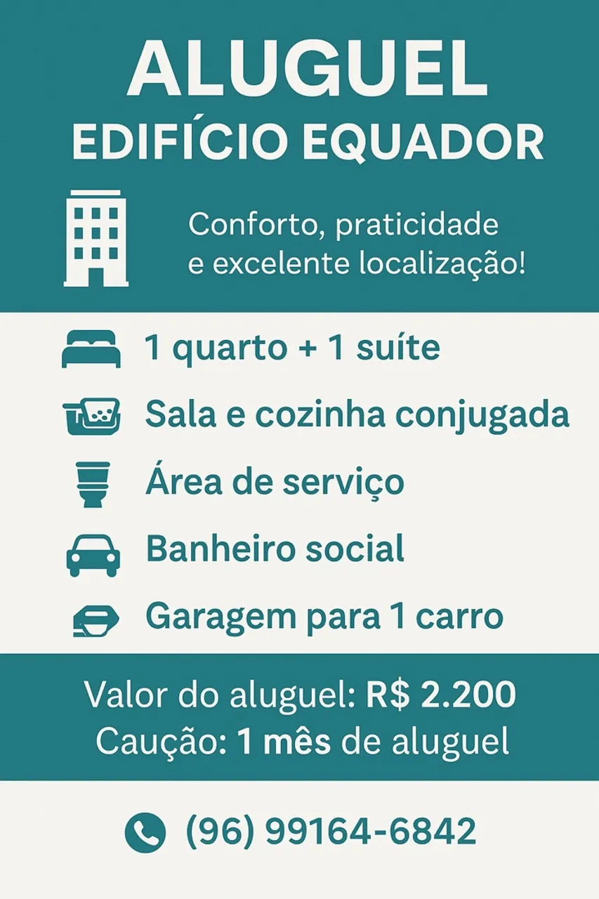 Aluguel de apartamento no bairro jardim Marco zero