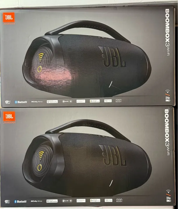 Caixa de Som JBL Boombox 3 Wi-Fi - Nova