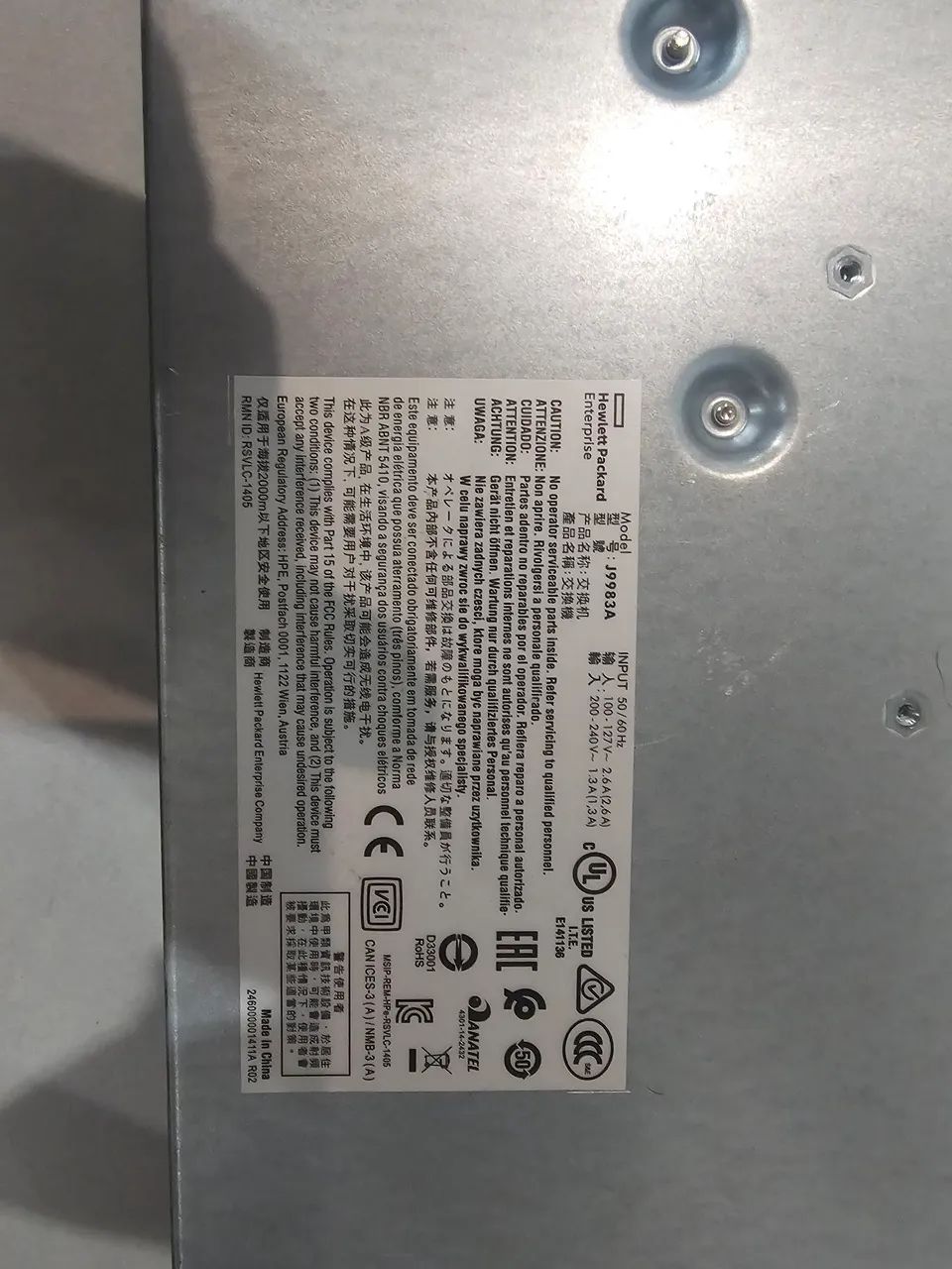 Switch Hp J9983A com defeito  - Foto 5