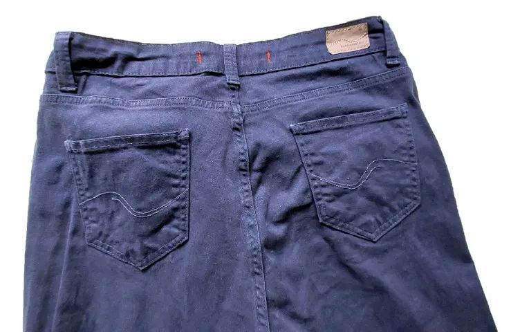 Calça Color Azul Usada - Foto 5