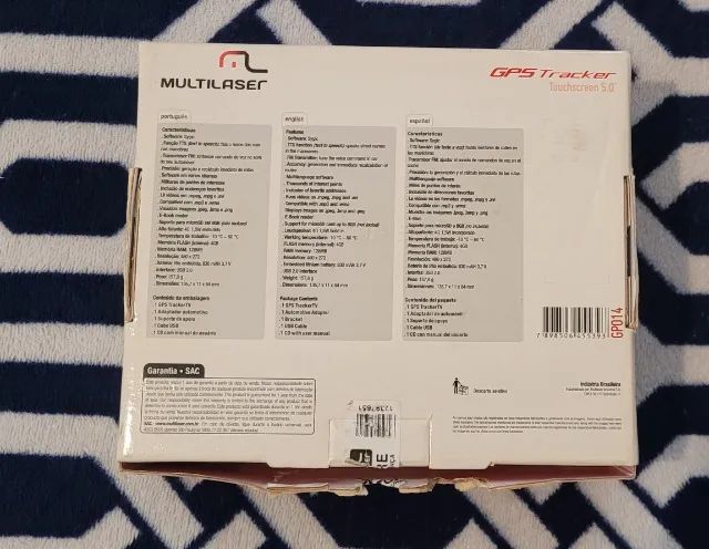 gps multilaser tracker tv 5.0  non liga - Foto 5