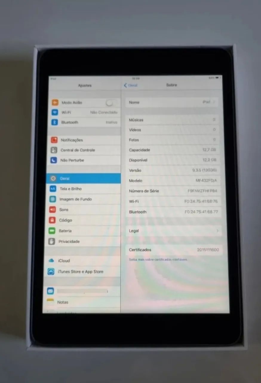 Ipad Mini 1a Geração (leia a descrição) - Foto 5