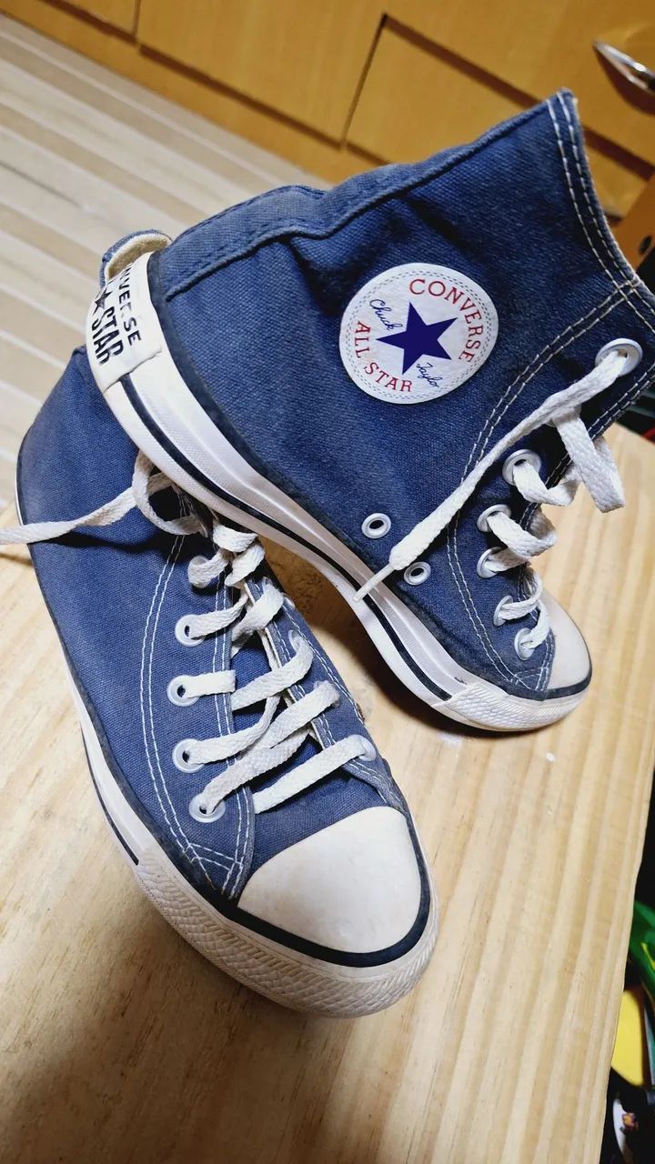 Tênis Converse All Star Infantil Azul - Tamanho 34