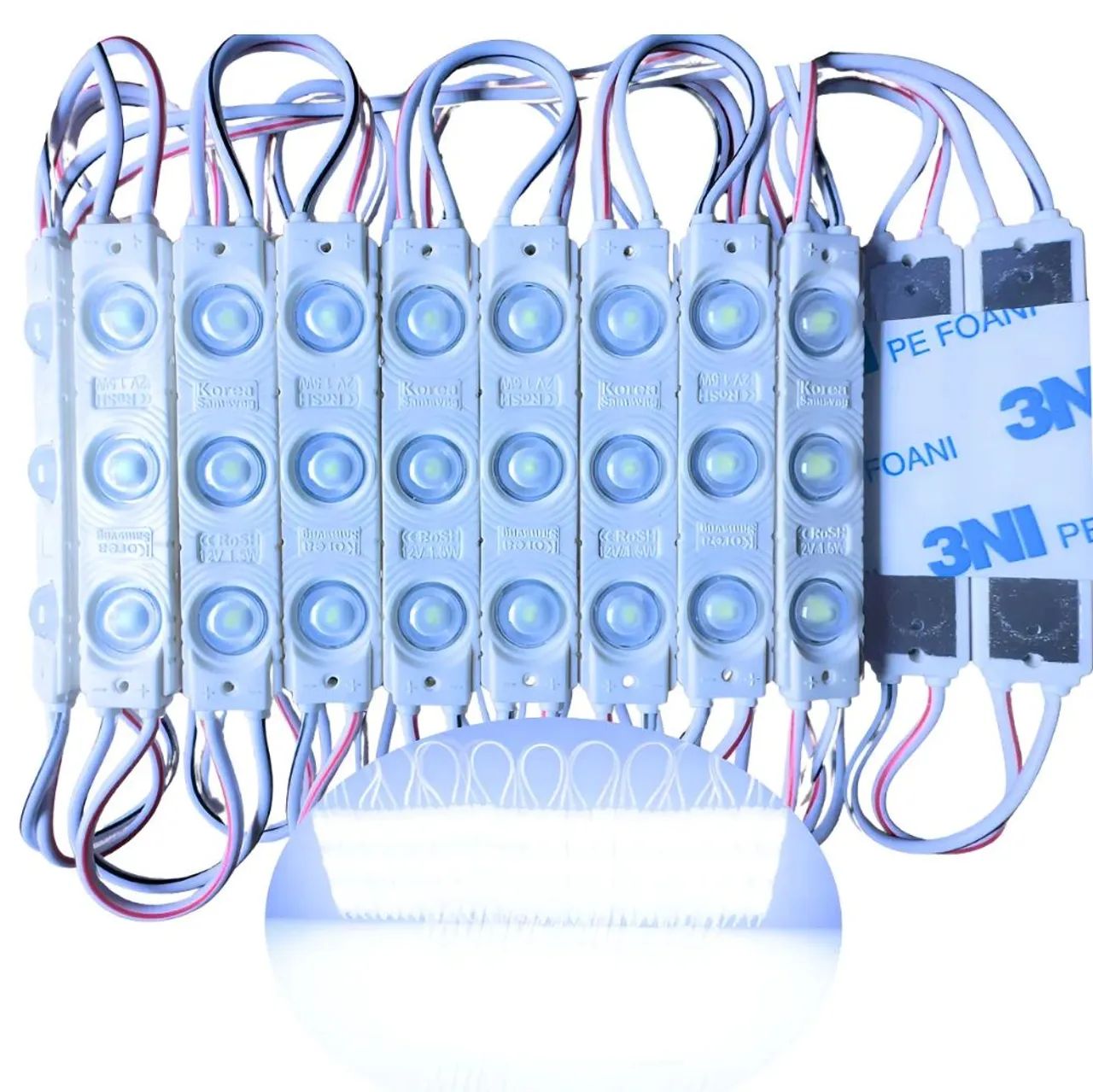 Módulo led blindado 12v 6500k 