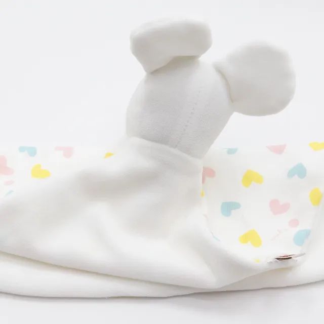 Naninha Doudou Algodão Pima Ratinho Branco - Foto 5