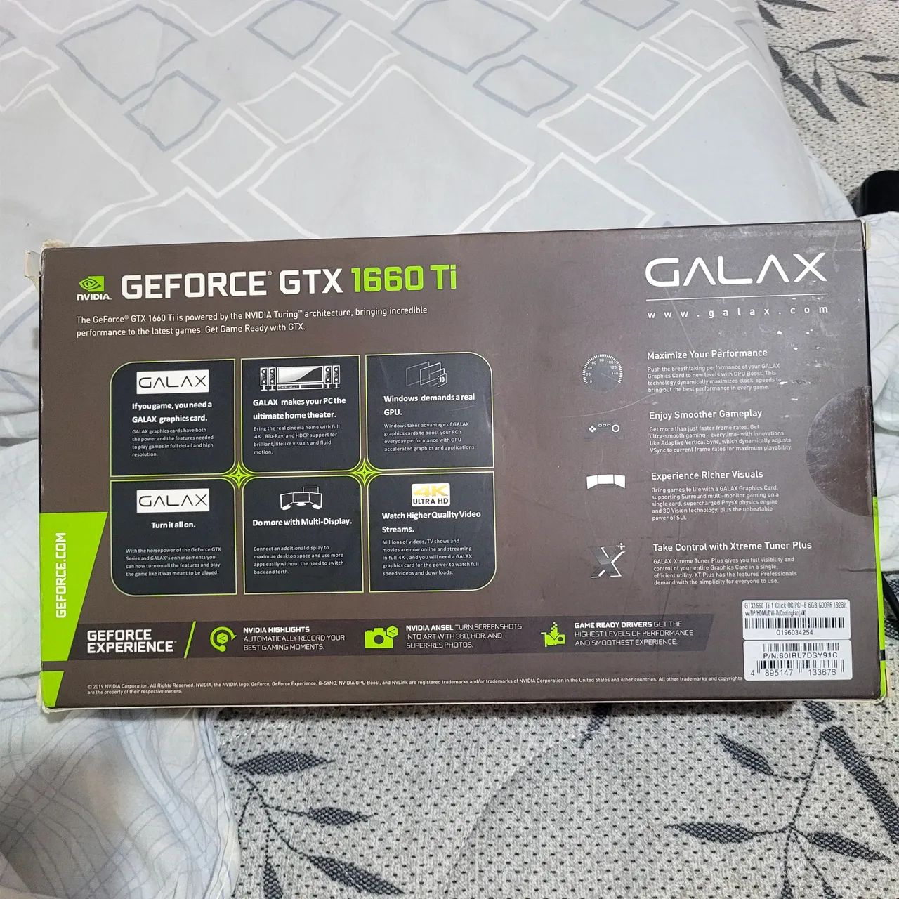Placa de Vídeo Galax GeForce GTX 1660 Ti 6GB - Foto 3