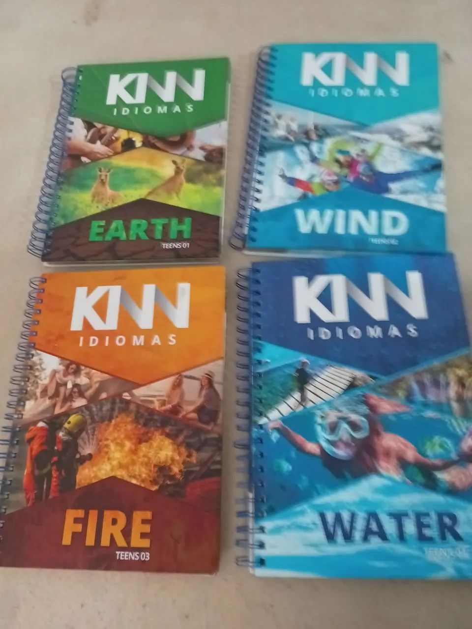 Cadernos KNN Idiomas - Coleção Completa