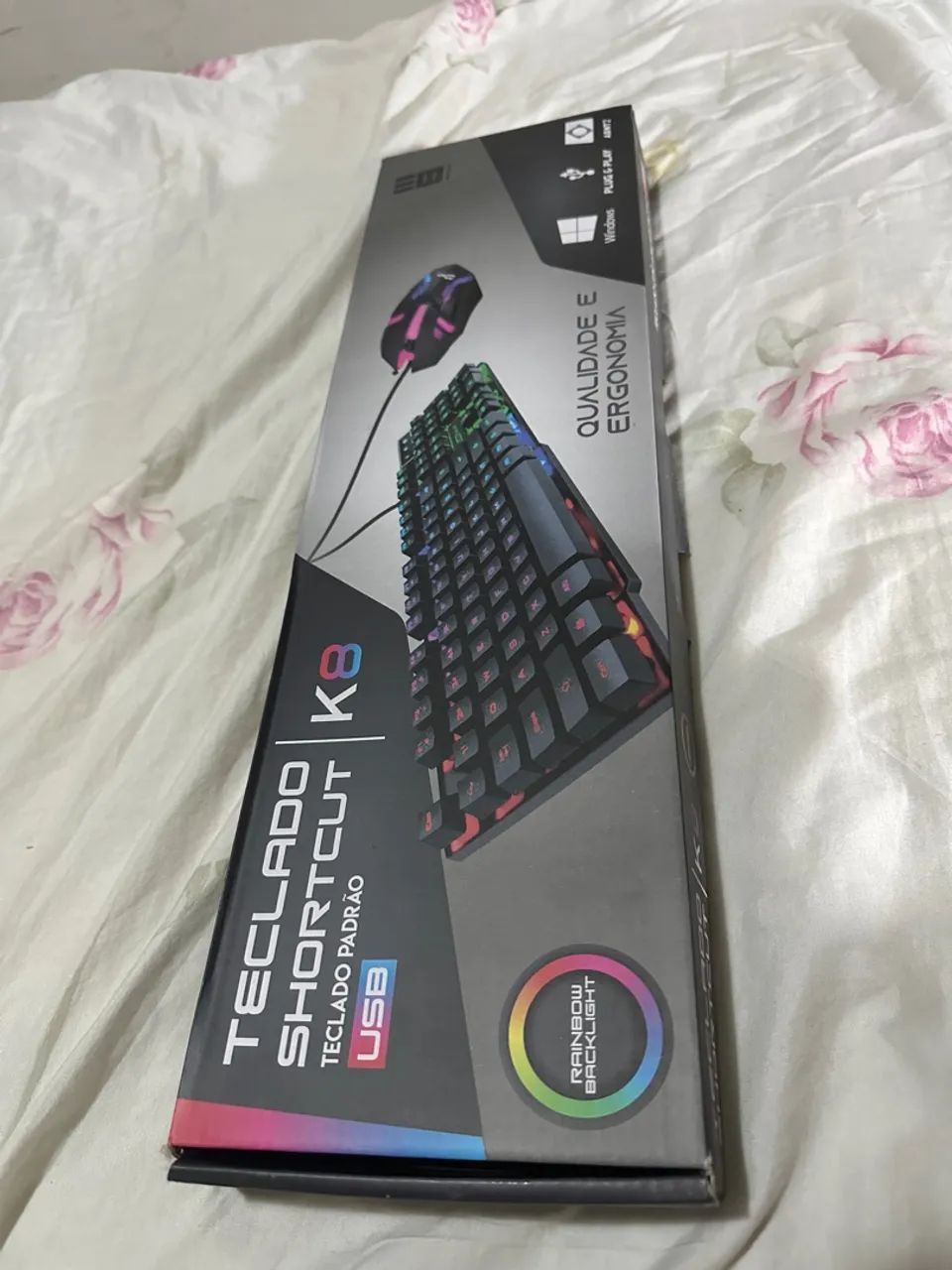 Mouse Gamer e Teclado  - Foto 4