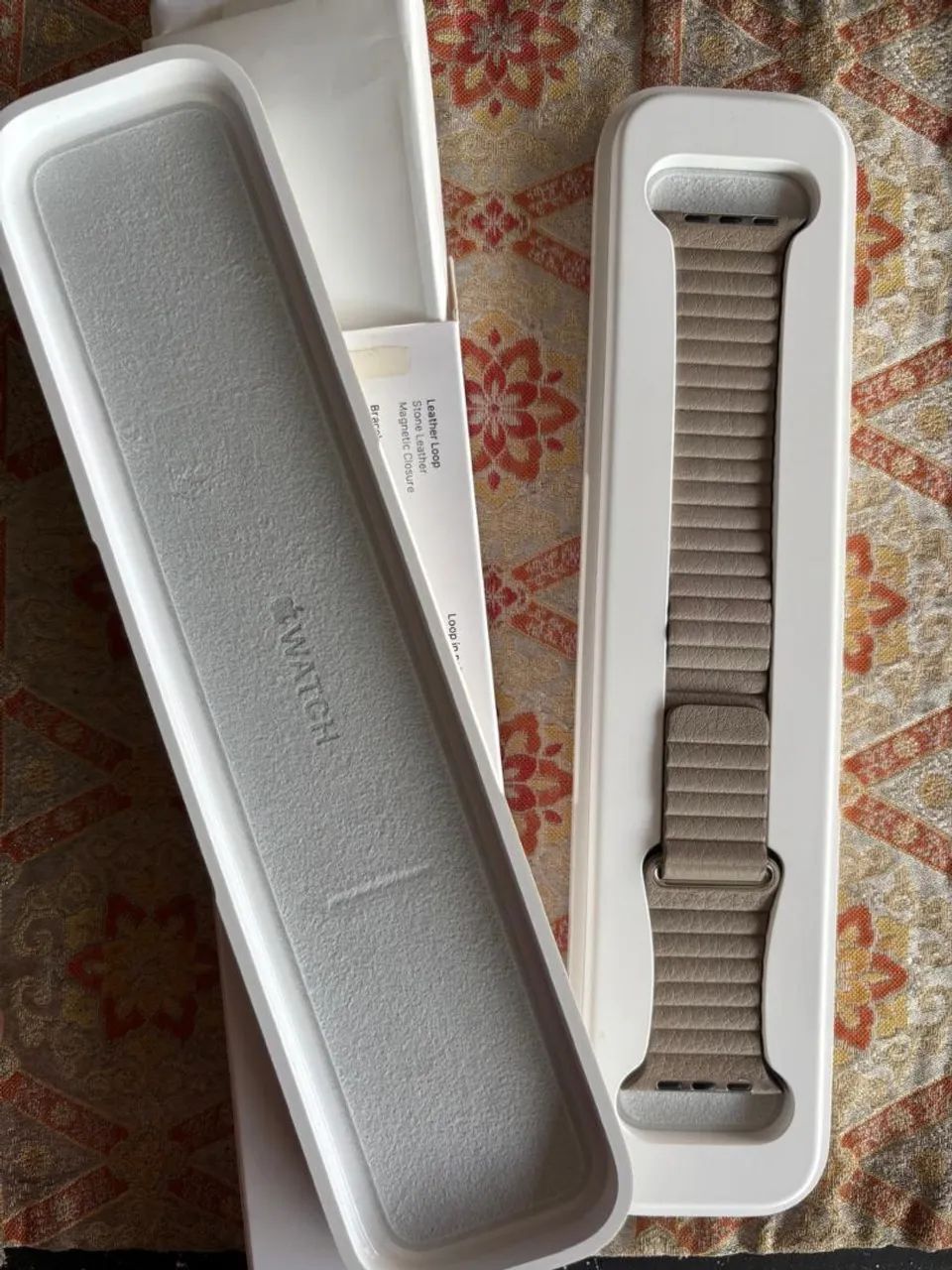 Pulseira Apple Watch Leather Loop (couro)