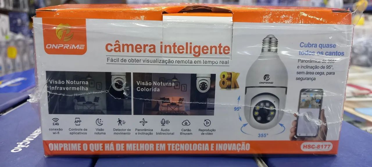 Câmera de vigilância segurança 