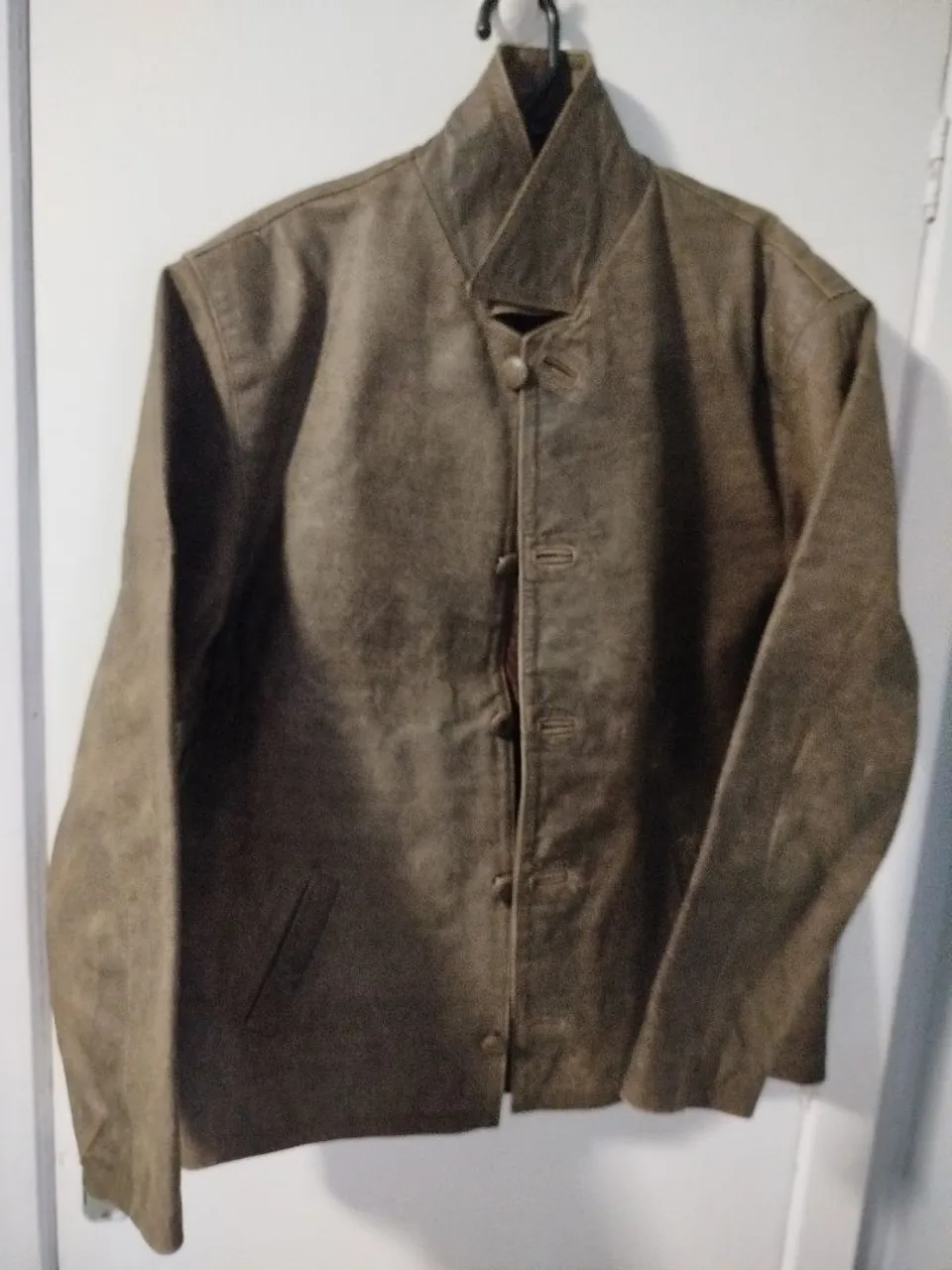 Jaqueta de Couro Vintage - Estilo Clássico