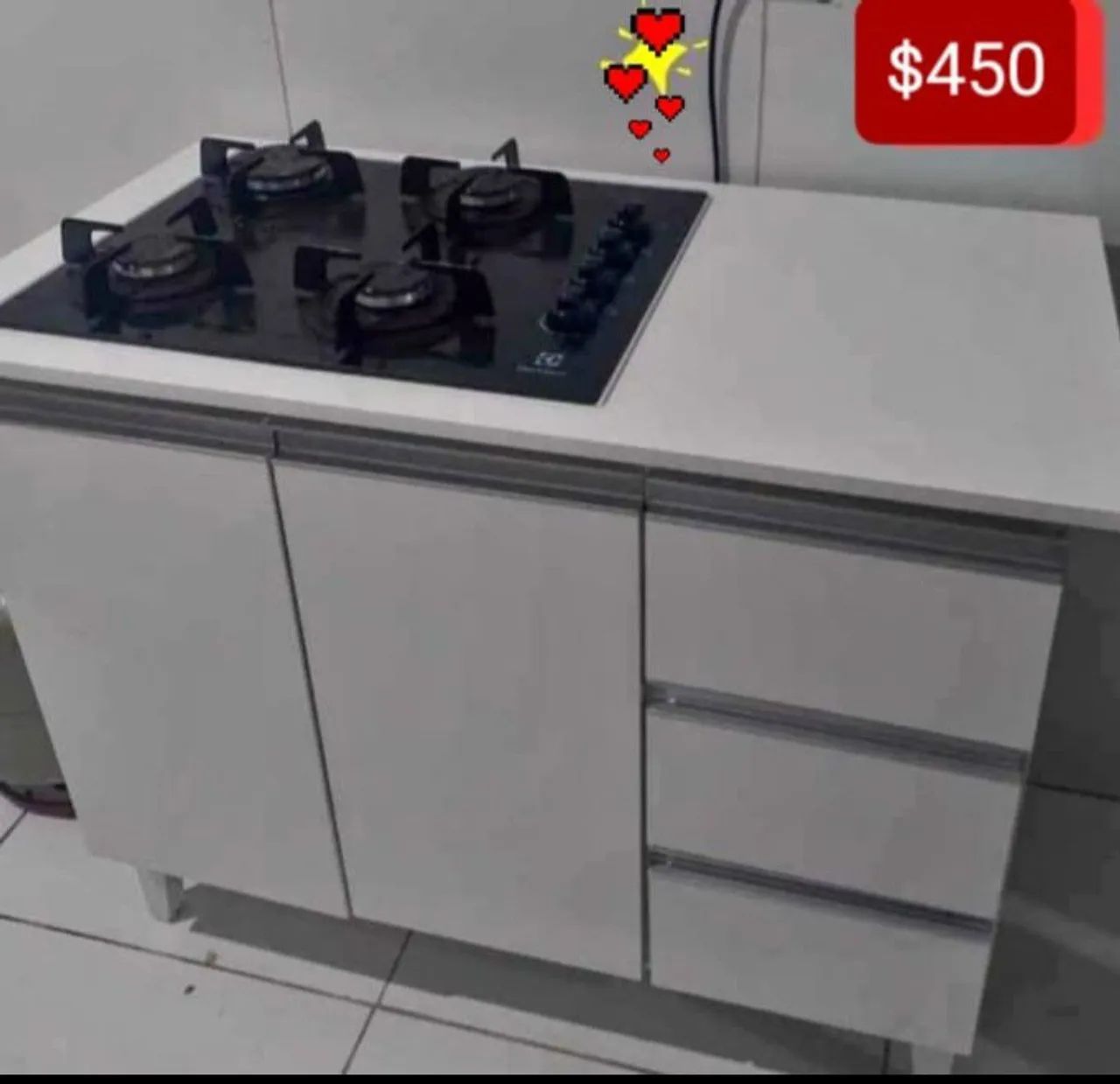 Armário Para Cooktop 100% MDF - Foto 2