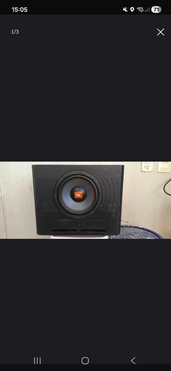 Caixa de som automotiva
