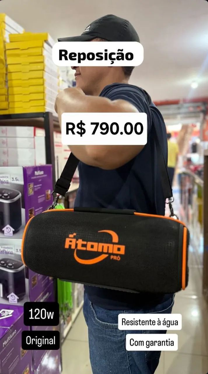 Caixa de Som 120 Watts