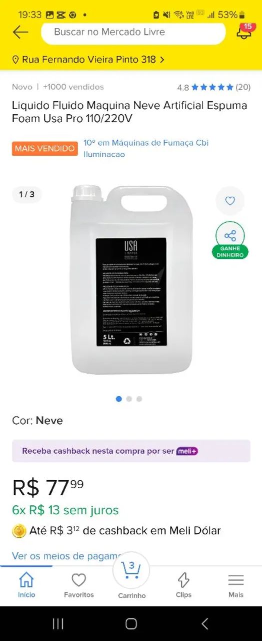 Artificial Snow Machine64308812252418122