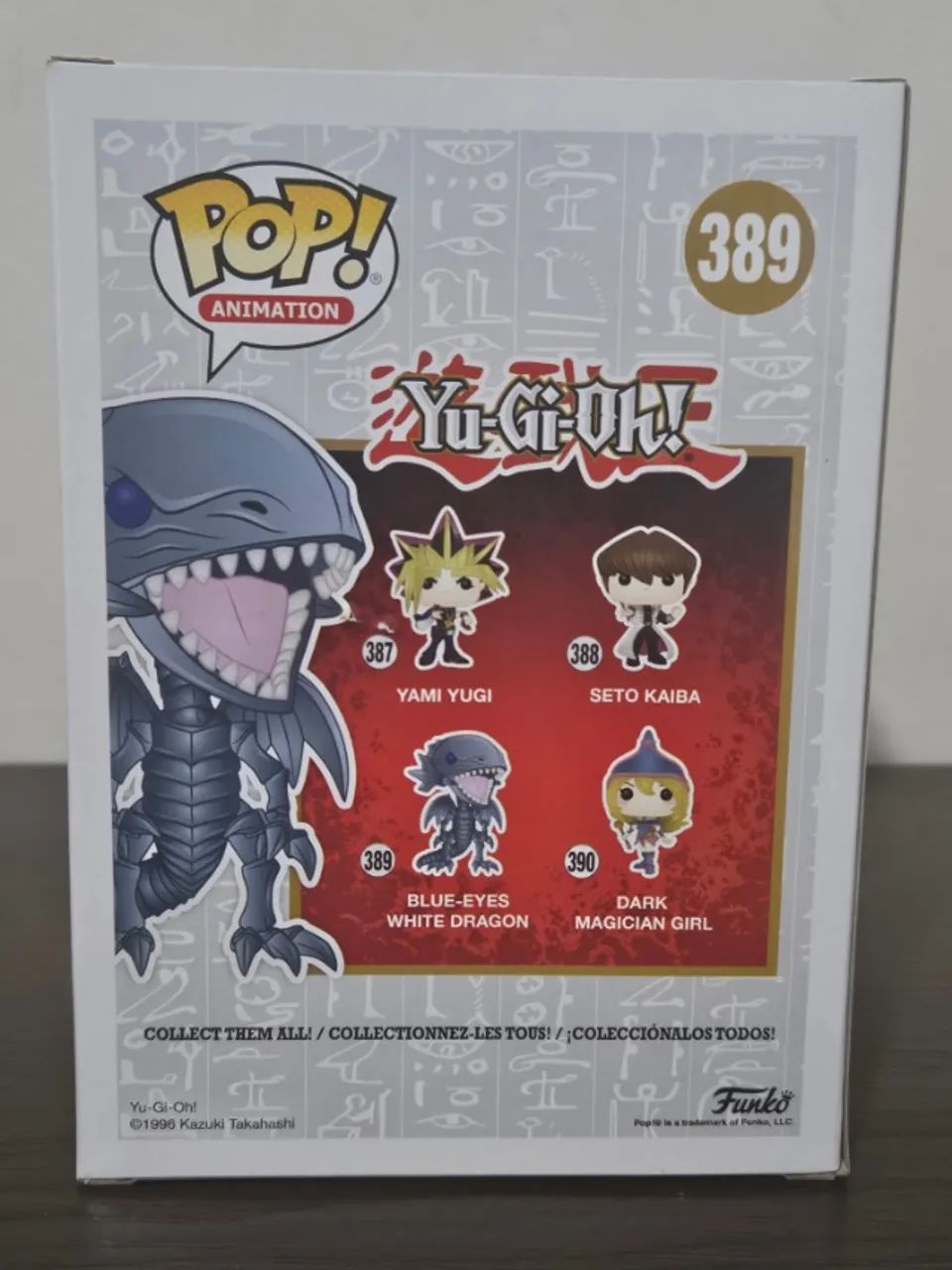Funko Pop Blue- Eyes White Dragon 389 Metálico (Silver) / Prata - Foto 3