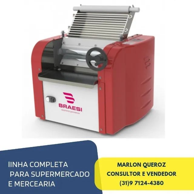 Cilindro de Padaria para bancada 30CM Braesi Nova