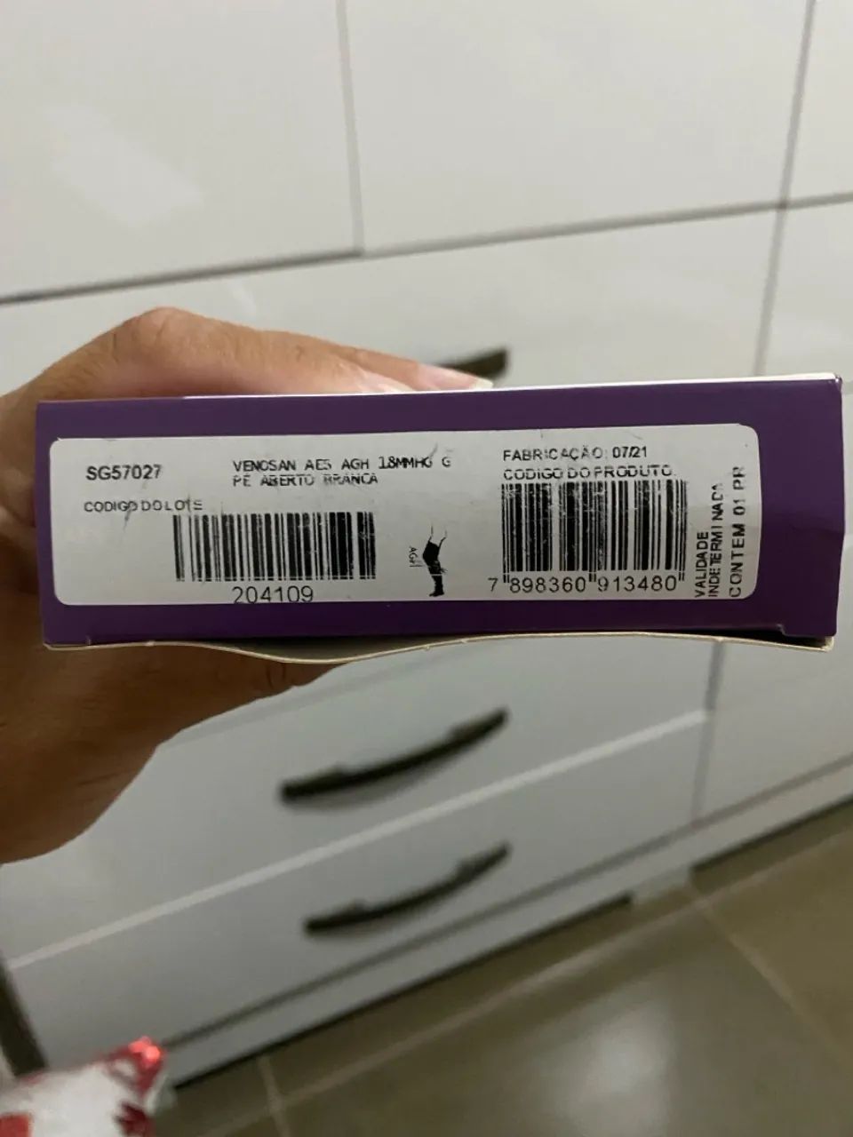 Meias Compressivas, pé aberto - Foto 3