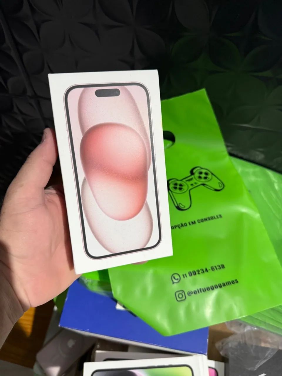Iphone 15 Rose 128GB - Lacrado
