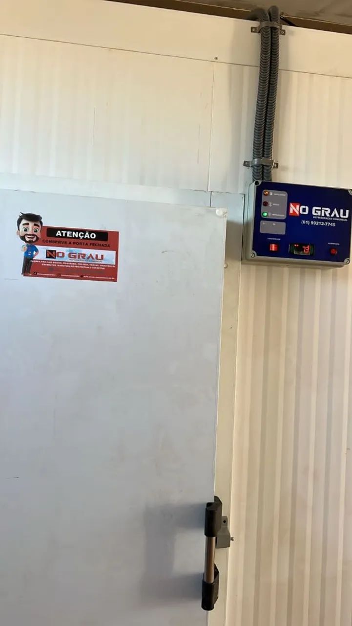 Câmara fria  laticínio e queijos - Foto 2