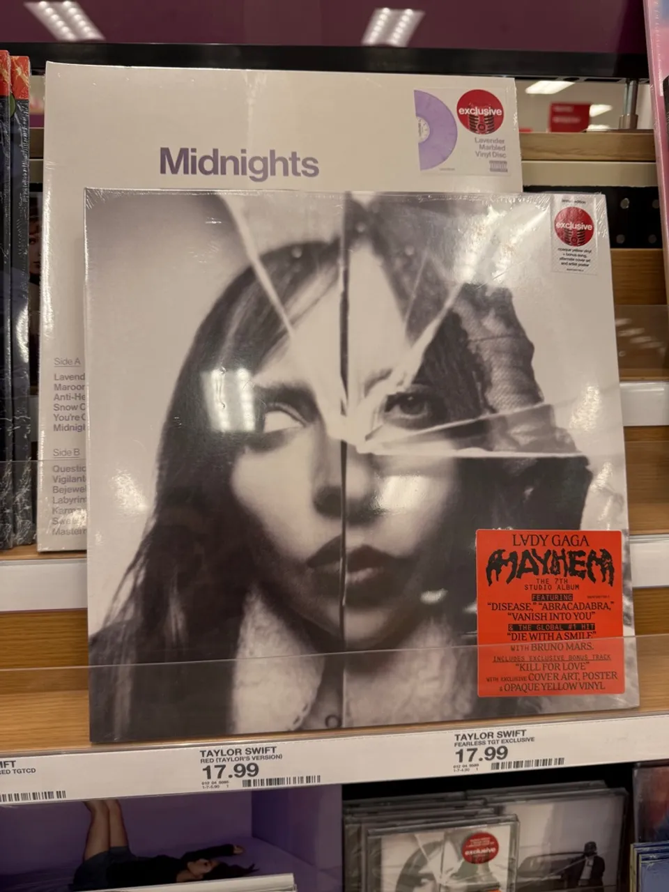 TARGET Vinil Lady Gaga - Mayhem (Opaque Yellow Vinyl)