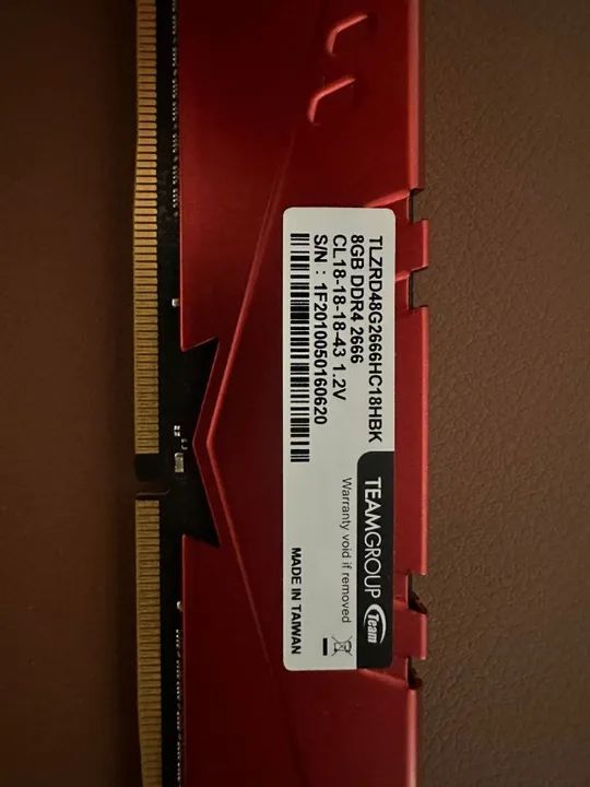 Memória 8G T-Force - Foto 2