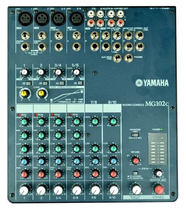 Mesa de Som Yamaha MG102c 