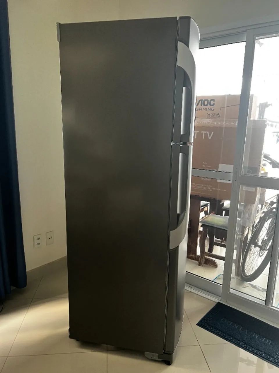 Geladeira Panasonic Frost Free Duplex 2 Portas  483 Litros Inox 110V - Foto 2