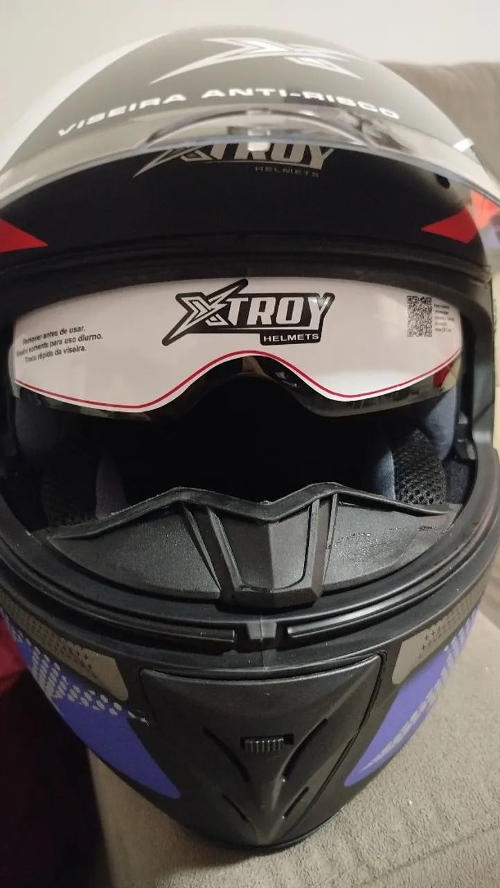 Capacete de Moto NBR 7471 TAM. 58 - Foto 3