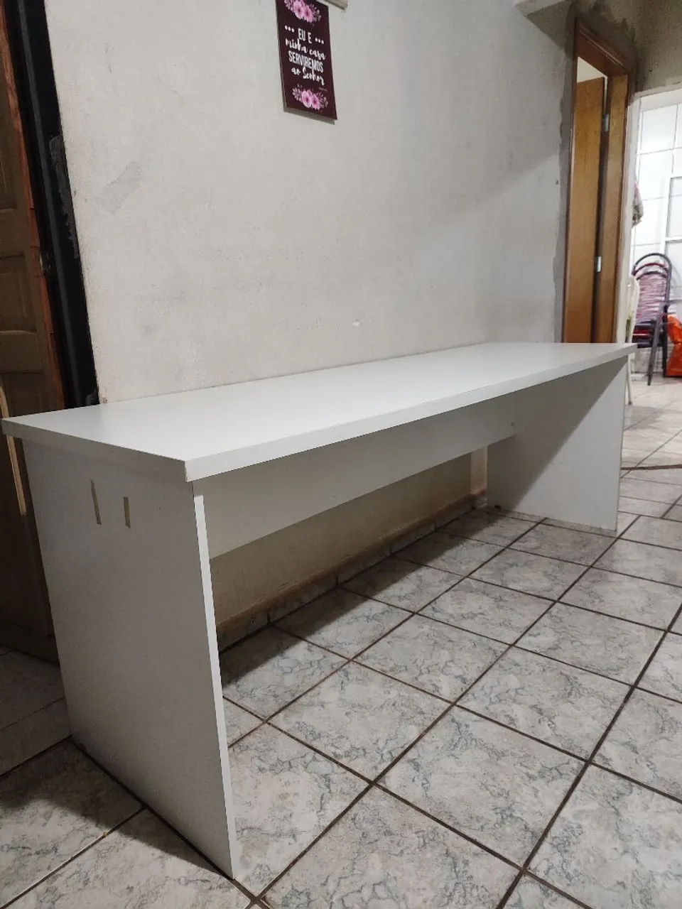 Mesa Branca para Escritório