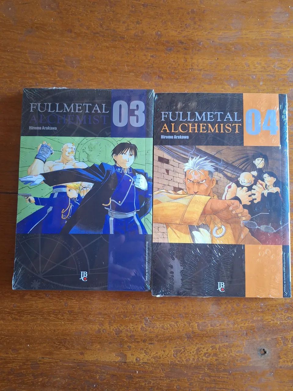 Mangá FullMetal Alchemist vol 1 ao 10 - Foto 3