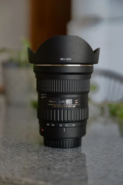 Lente Tokina 14-20mm f/2 Canon EF-S