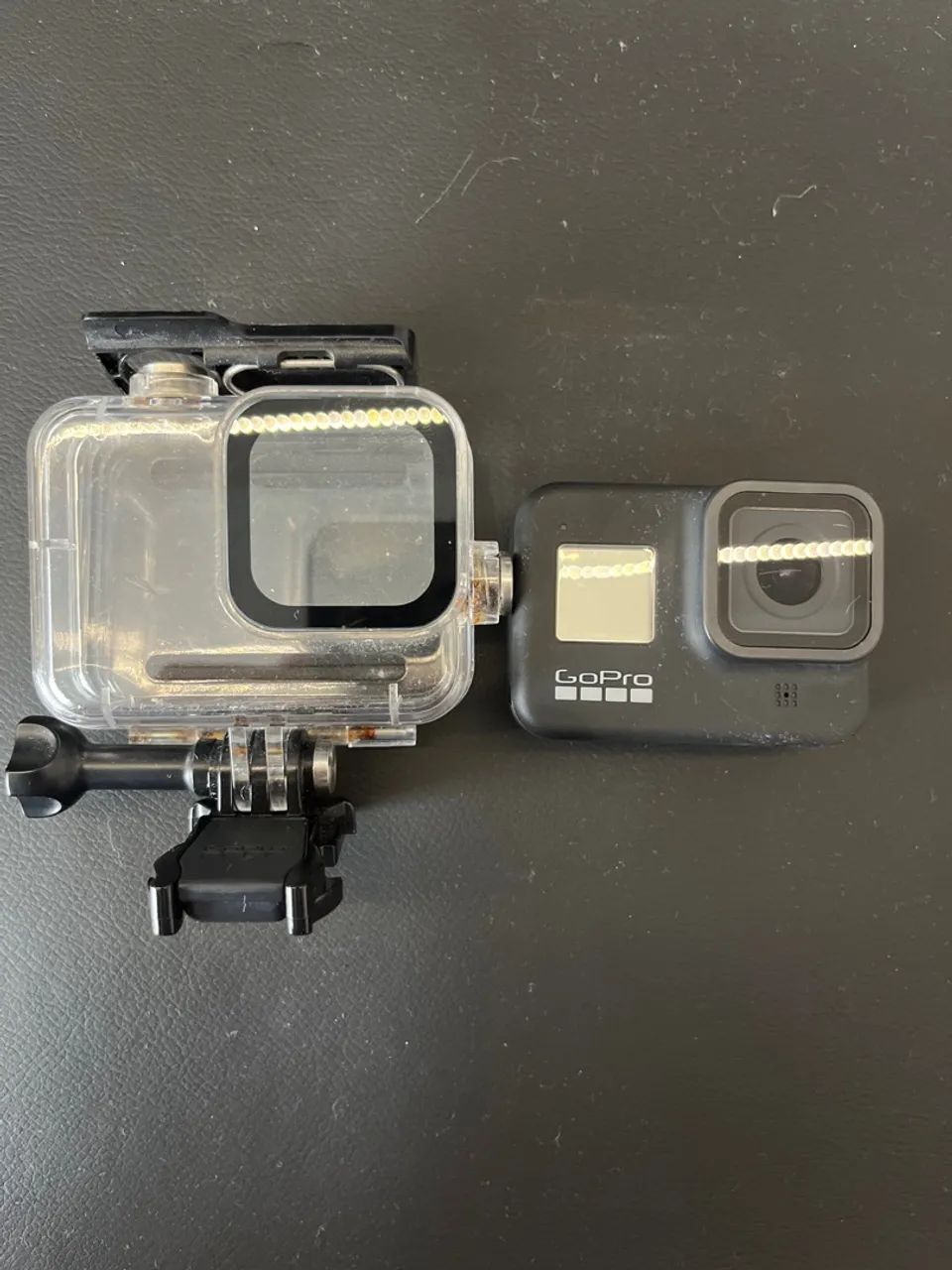 GoPro com Case a Prova d'Água