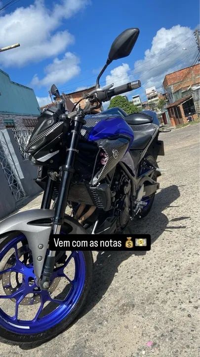 Yamaha MT-03 2023 - Azul - Impecável! - Foto 4