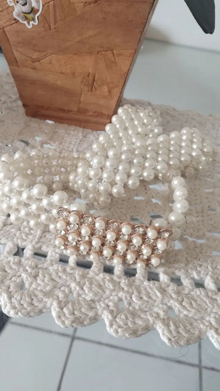 Cinto de pérolas 