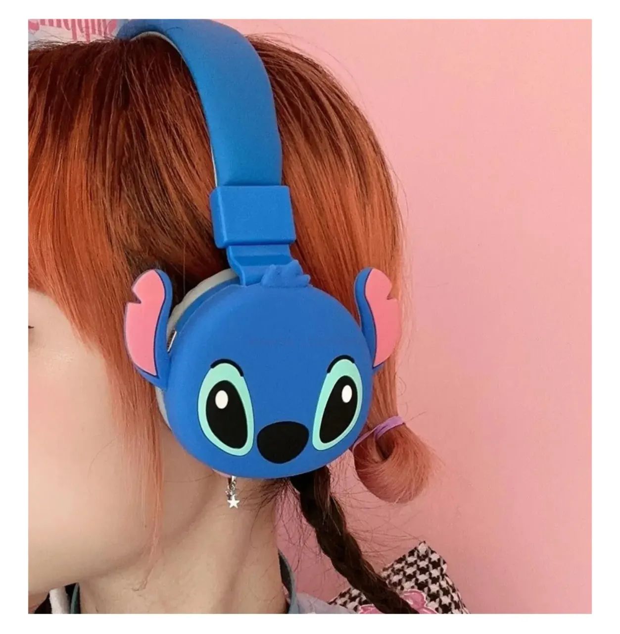 Fone de ouvido Stitch sem fio com bluetooth  - Foto 4