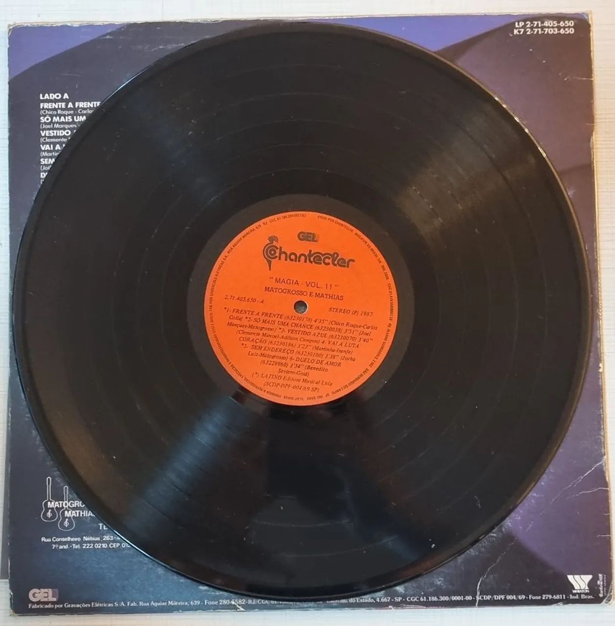 LP Disco de Vinil - Matogroso e Mathias "Magia" - Foto 3