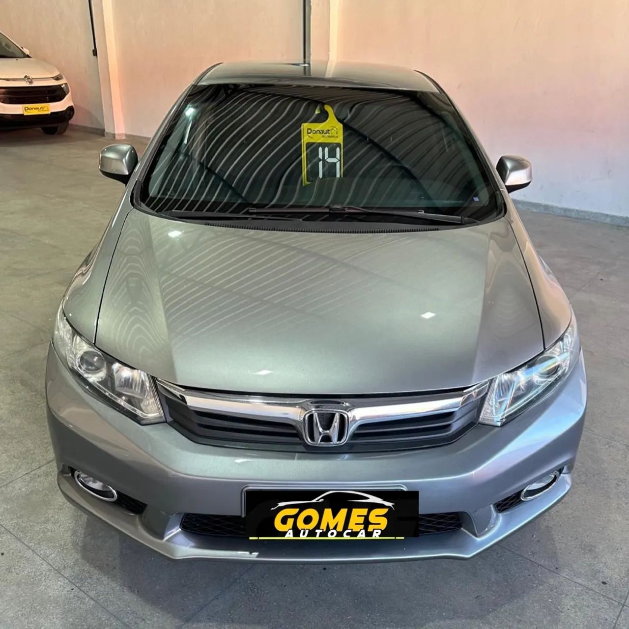 Honda Civic LXS 1.8 Automático 2014 - Pneus Novos - Foto 2