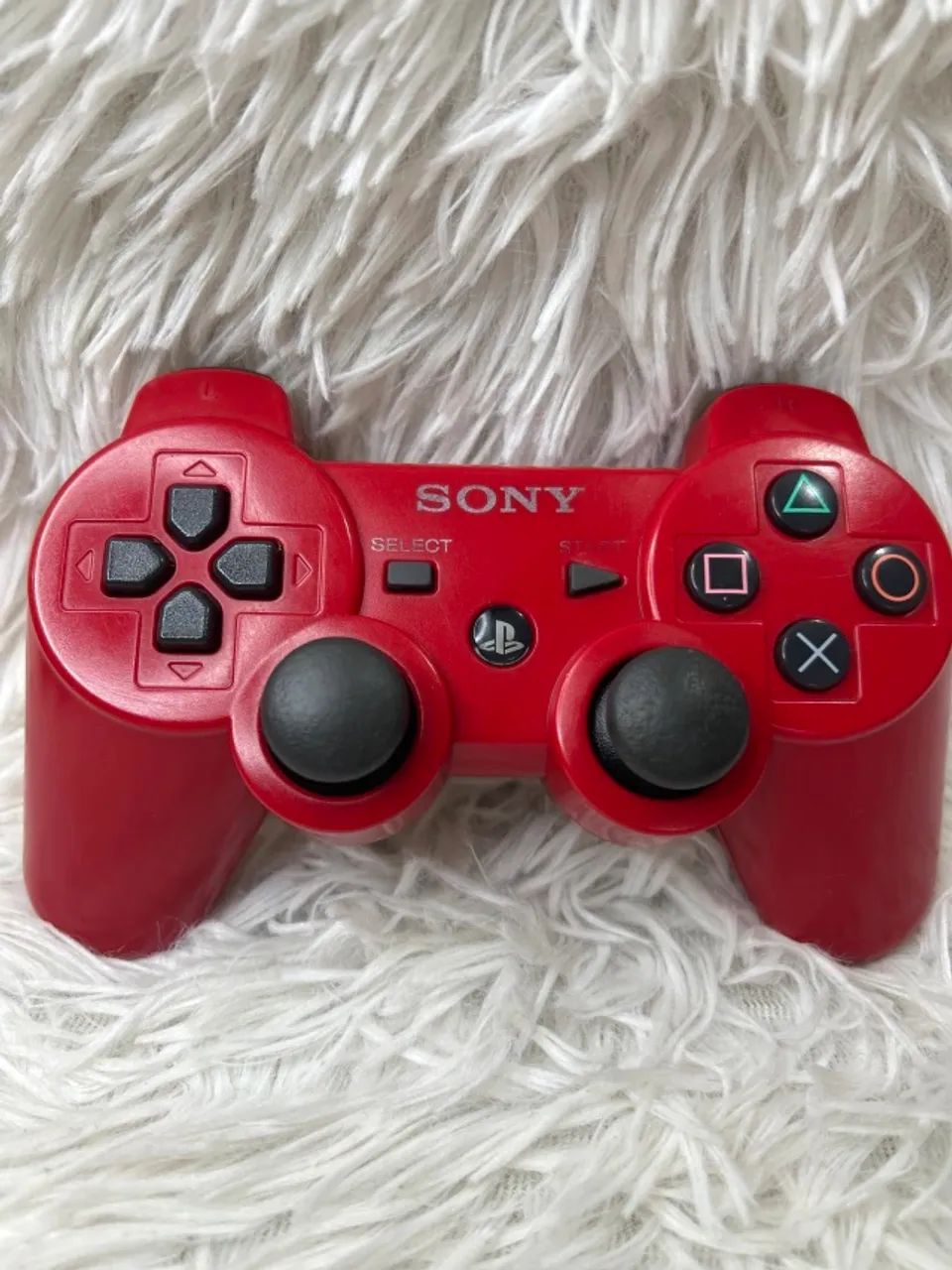 Controle vermelho ps3 original 