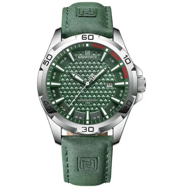 Relogio Masculino Couro Sport Naviforce - Foto 4