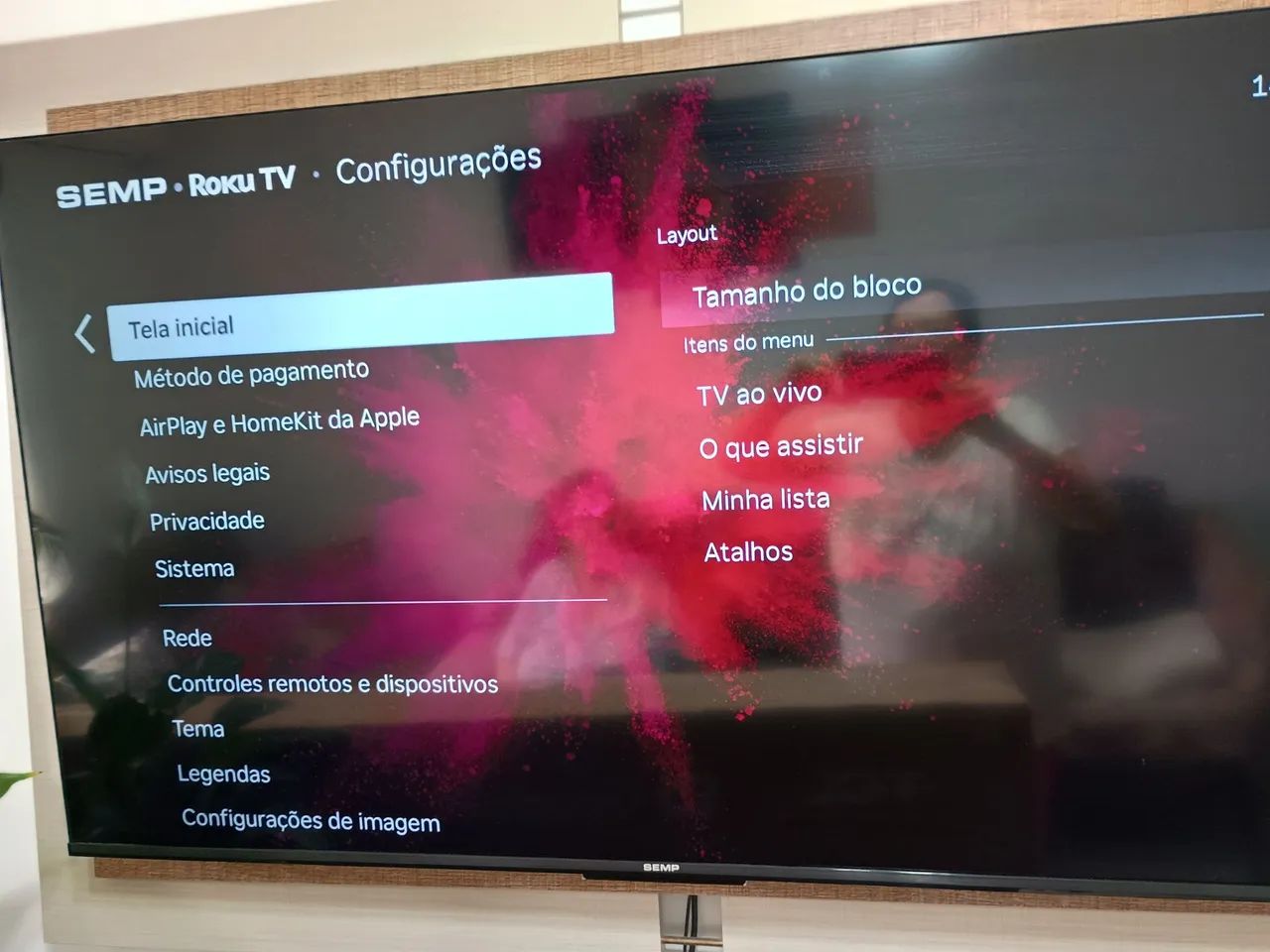 TV Semp Roku 50 polegadas 64302954922625122