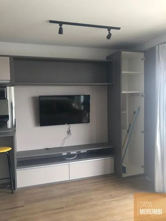 Apartamento Studio 40m² 1 dormitório 1 Vaga ao lado da estação do metro campo belo com vis - Foto 2