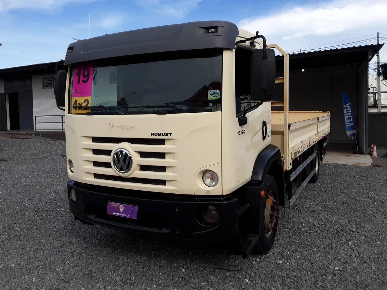 Volkswagen 15.190 E Constellation 2p (diesel)(E5) 2018/2019 Vamos Seminovos GOIANIA - Foto 3