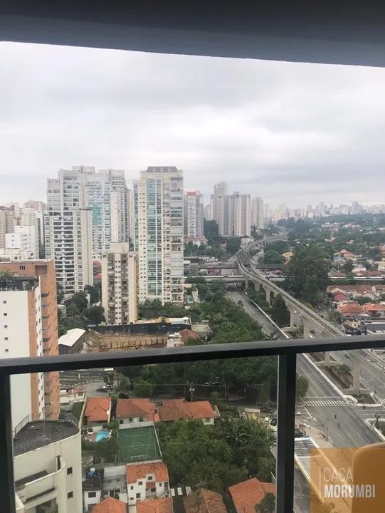 Apartamento Studio 40m² 1 dormitório 1 Vaga ao lado da estação do metro campo belo com vis - Foto 5